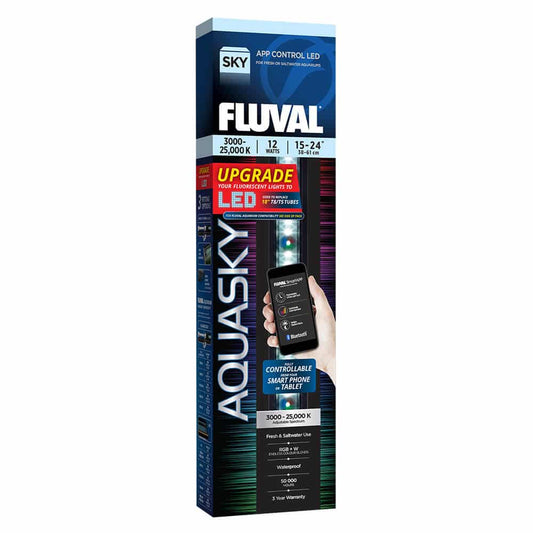 Fluval Aquasky 2.0 Bluetooth LED, 12W, up to 24″ / 61 cm