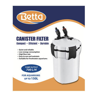 Betta 700 Canister Filter <150L