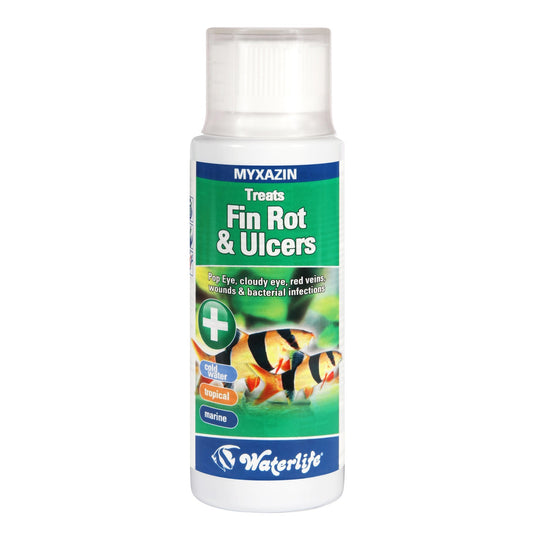 Waterlife Myxazin For Fin Rot & Ulcers - Available In 2 Sizes