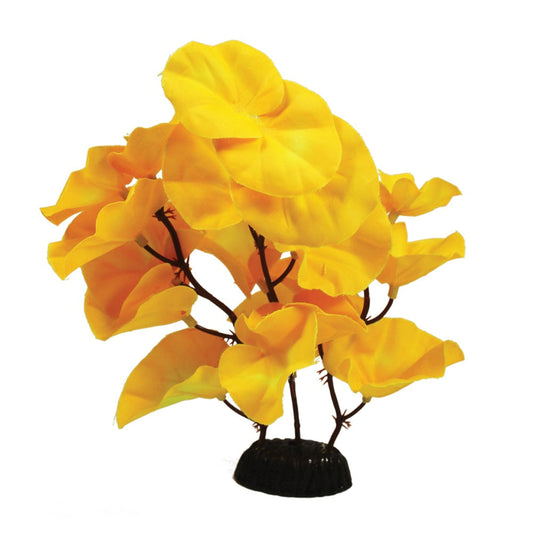 Hugo Lily Yellow Silk Aquascaping Aquarium Plant - Available In 3 Sizes