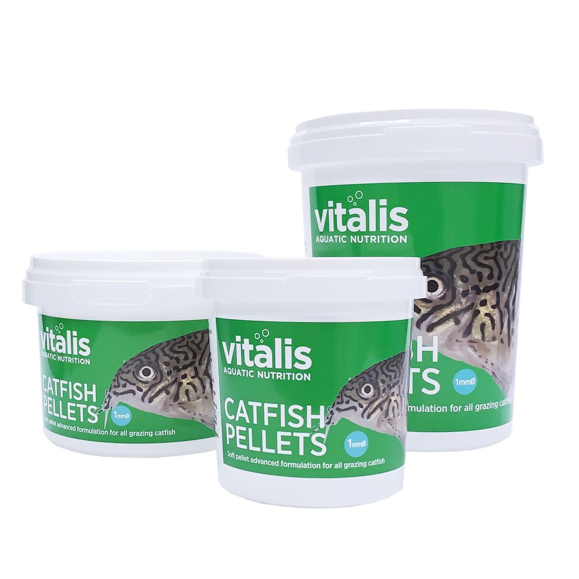 Vitalis Catfish Pellets - Available In 3 Sizes