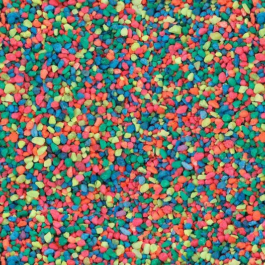 Betta Aquarium Gravel Neon Rainbow 2.27kg