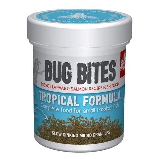 Fluval Bug Bites Tropical Micro Granules, 1.6 oz / 45 g