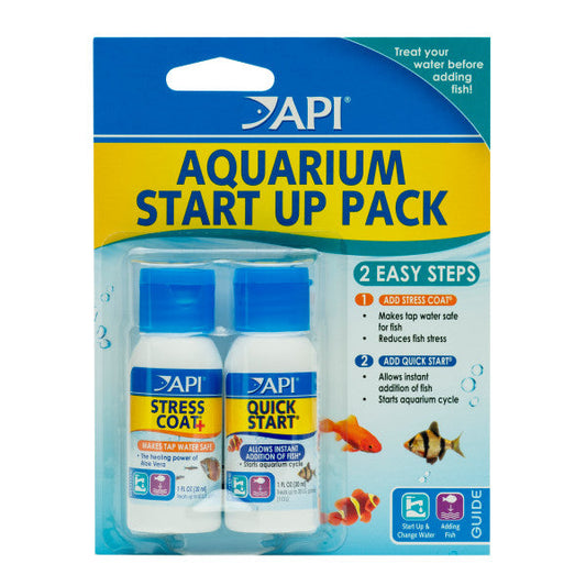 API Aquarium Start Up Pack - 2 x 30ml