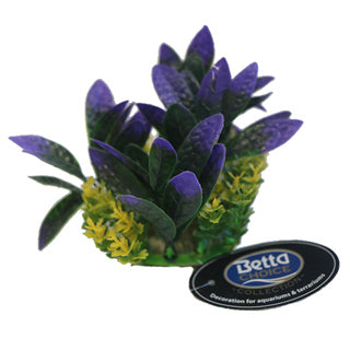 Betta Choice 5" Purple Plastic Plant