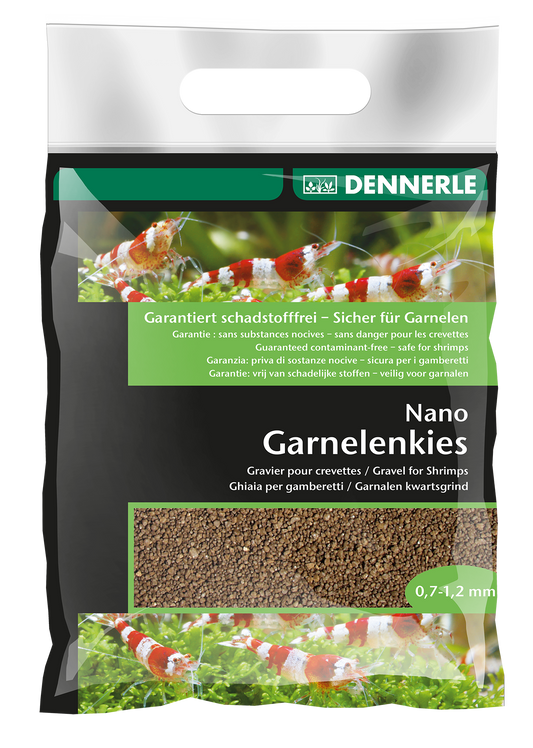Dennerle Shrimp Gravel - Borneo Brown 2kg