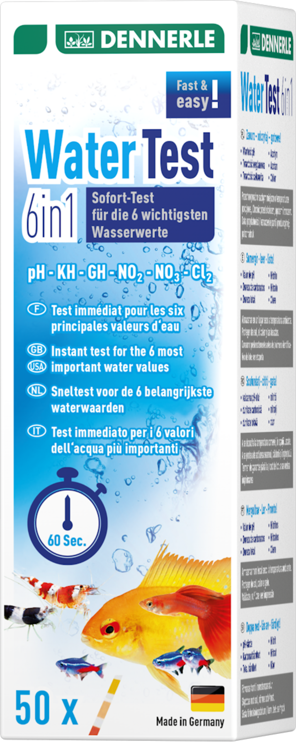 Dennerle Water Test 6 in 1