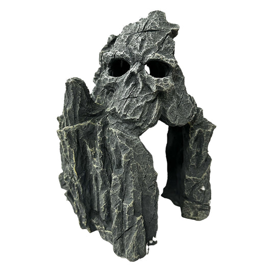 Grey Rock Form With Face