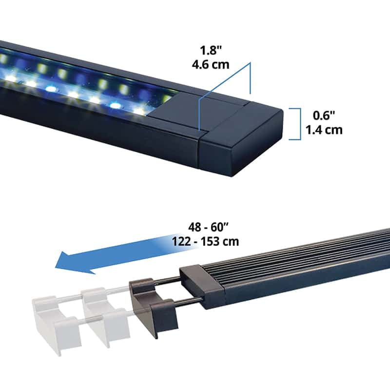 Fluval Aquasky 2.0 Bluetooth LED, 30W, up to 51″ / 130 cm