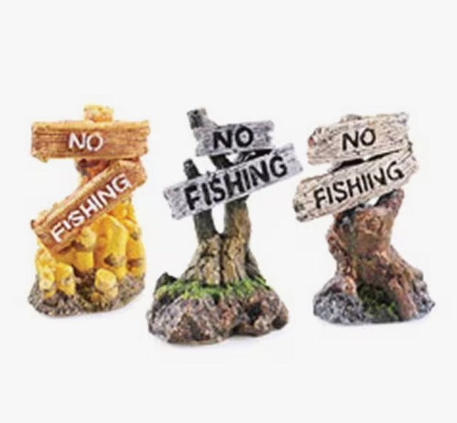 Classic "No Fishing" Sign 2679 - Assorted