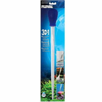 Fluval 3-in-1 Waste Remover/Feeder, Large 17"