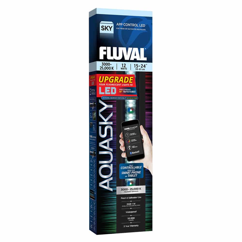 Fluval Aquasky 2.0 Bluetooth LED, 12W, up to 24″ / 61 cm