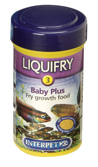Interpet Liquifry Food for Weaning Baby Plus 50g