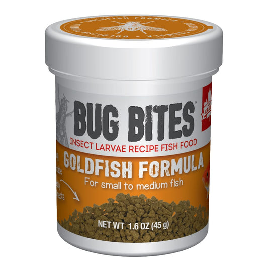 Fluval Bug Bites Goldfish Granules, 1.6 oz / 45 g