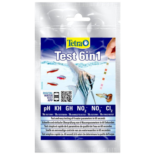 Tetra Test 6 in 1 - 10 Strips
