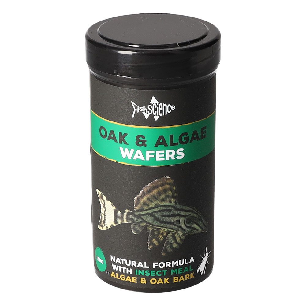 Fish Science Oak & Algae Wafers - Available In 2 Sizes