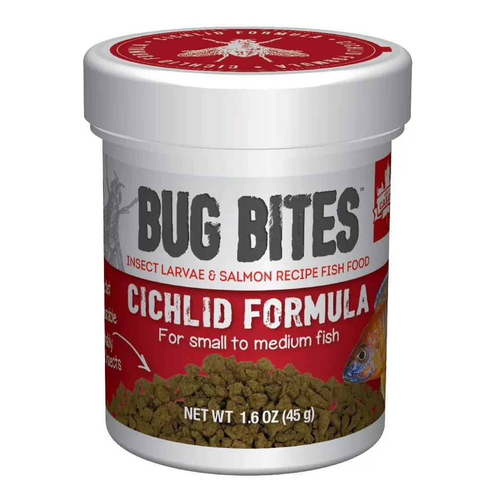 Fluval Bug Bites Cichlid Granules – 1.6 oz / 45 g