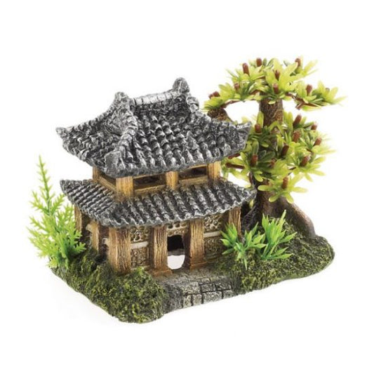 Classic Aquatics Pagoda & Plants 3066