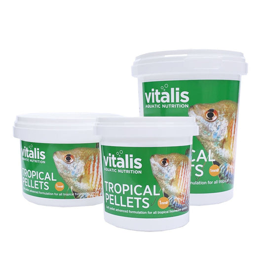 Vitalis Tropical Pellets - Available In 3 Sizes
