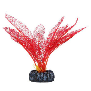 Betta Choice 20cm Silk Red Lace Plant