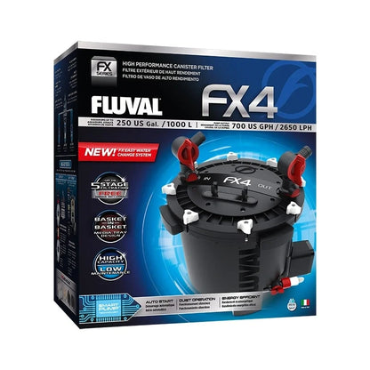 Fluval FX4 Canister Filter, up to 250 US Gal / 1000 L
