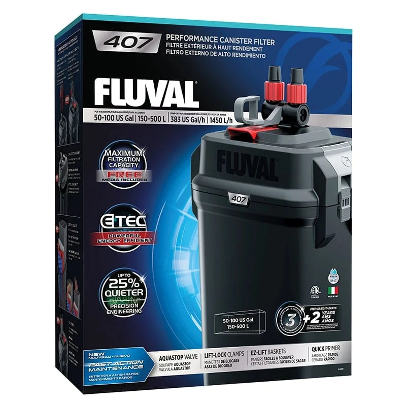 Fluval 407 Canister Filter, 150-500 L