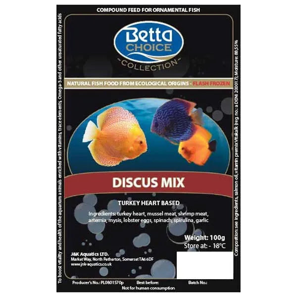 Betta Choice Discus Life Blister Pack 100g