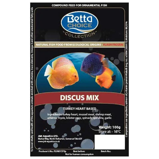 Betta Choice Discus Life Blister Pack 100g