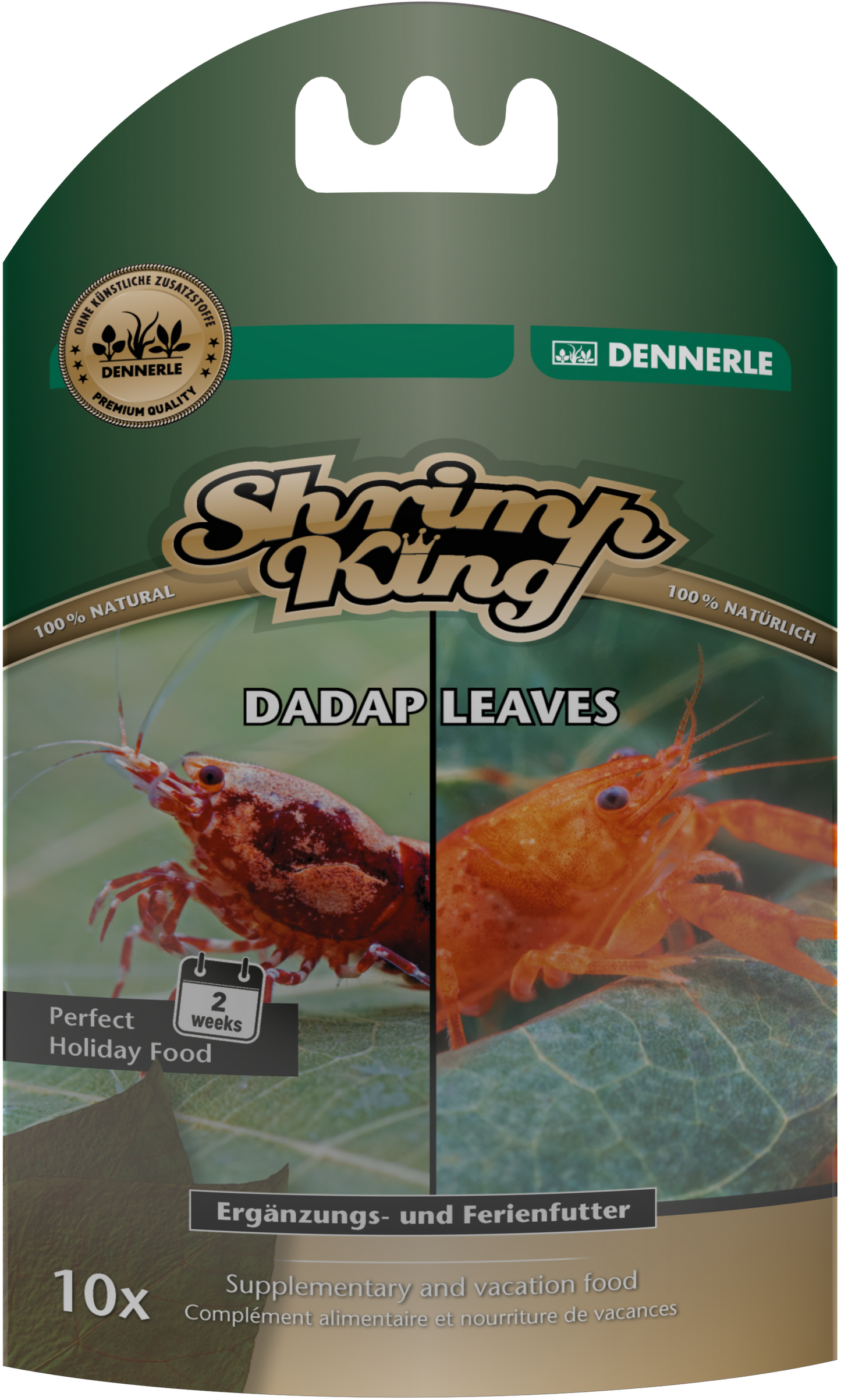 Dennerle Shrimp King Dadap Leaves