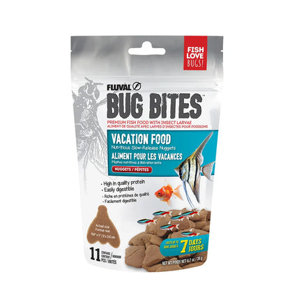 Fluval Bug Bites Vacation Food 20g