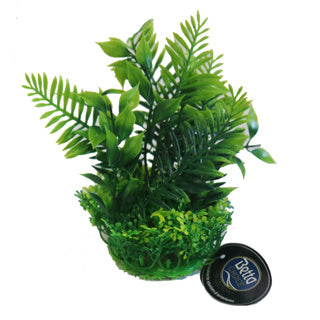 Betta Choice 5" Green Plastic Plant