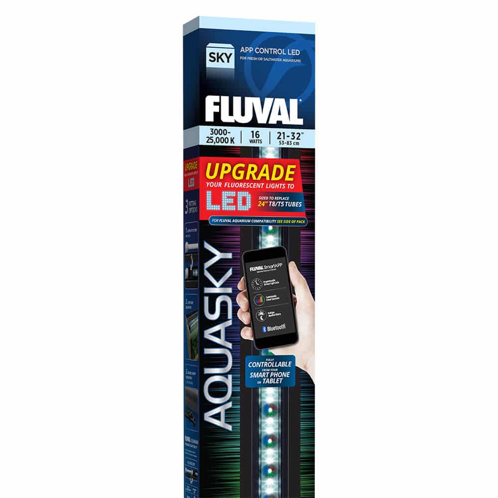 Fluval Aquasky 2.0 Bluetooth LED, 16W, up to 32.5″ / 83 cm