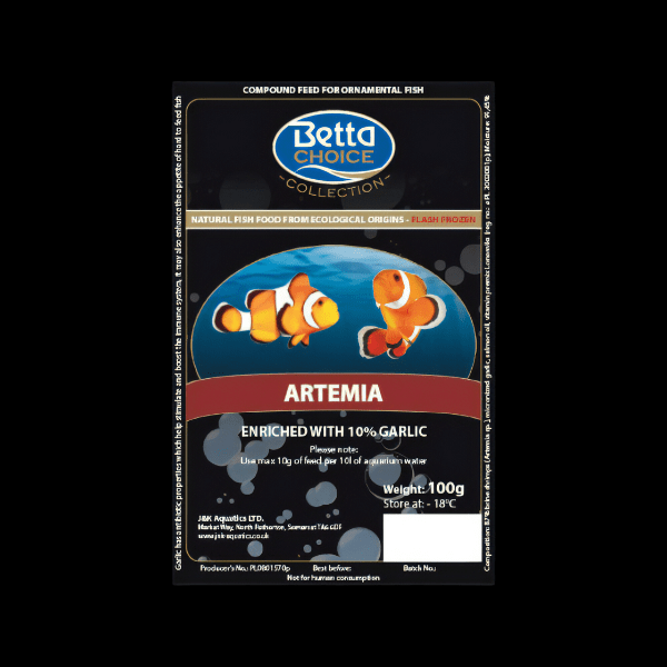 Betta Choice Artemia Garlic Blister Pack 100g