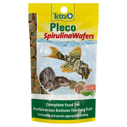 Tetra Pleco Spirulina Wafers - Available In 2 Sizes