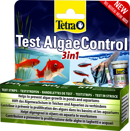 Tetra Test Algae Control 3 in 1 (25 Strips)