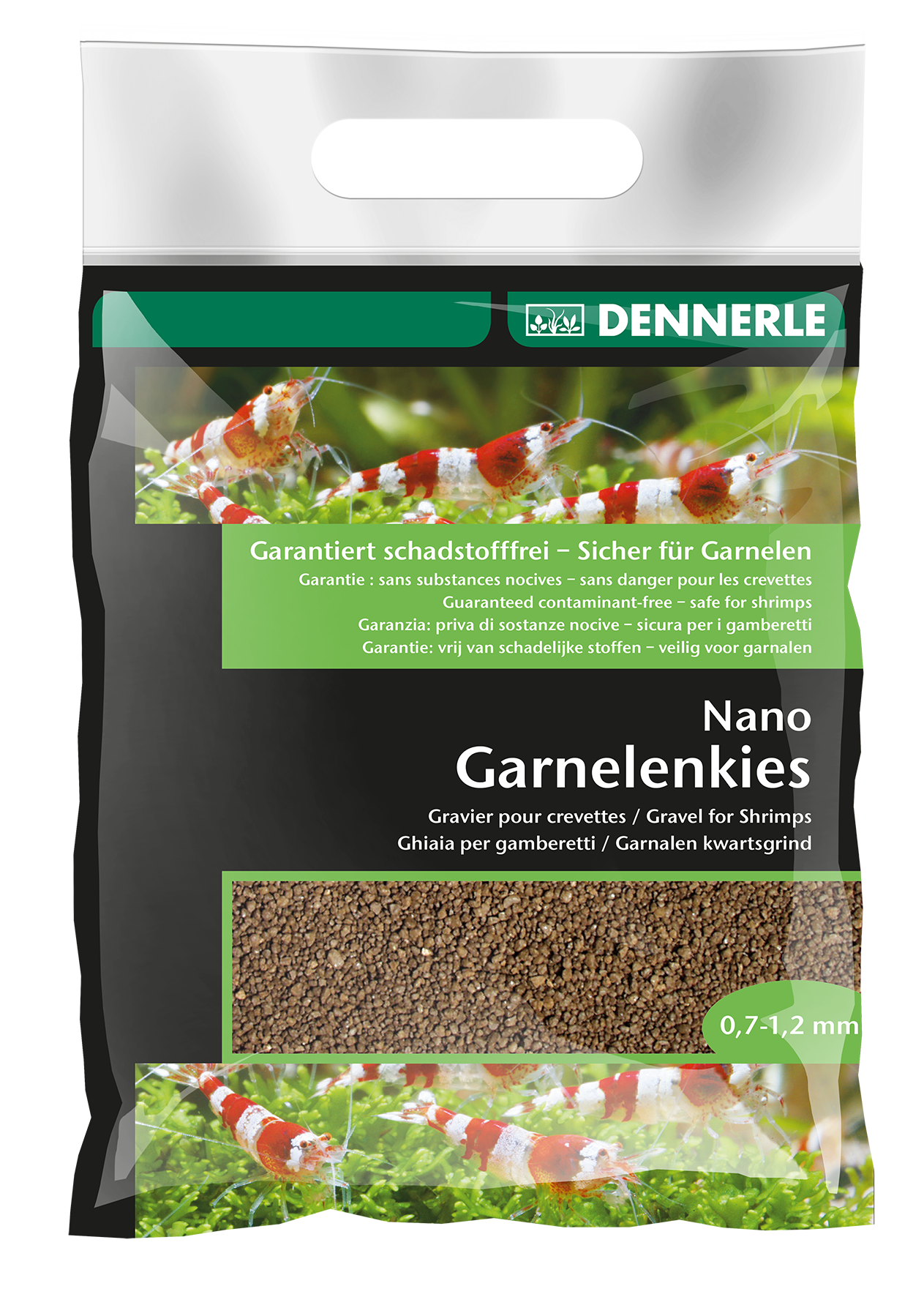 Dennerle Shrimp Gravel - Borneo Brown 2kg