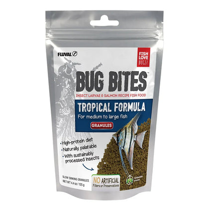 Fluval Bug Bites Tropical Granules 125g