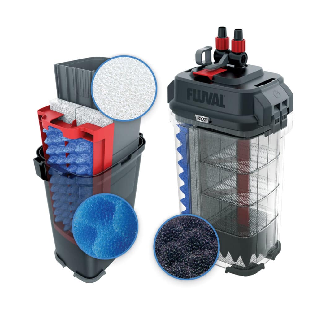 Fluval Bio-Foam for 406, 407 Canister Filter, Value Pack