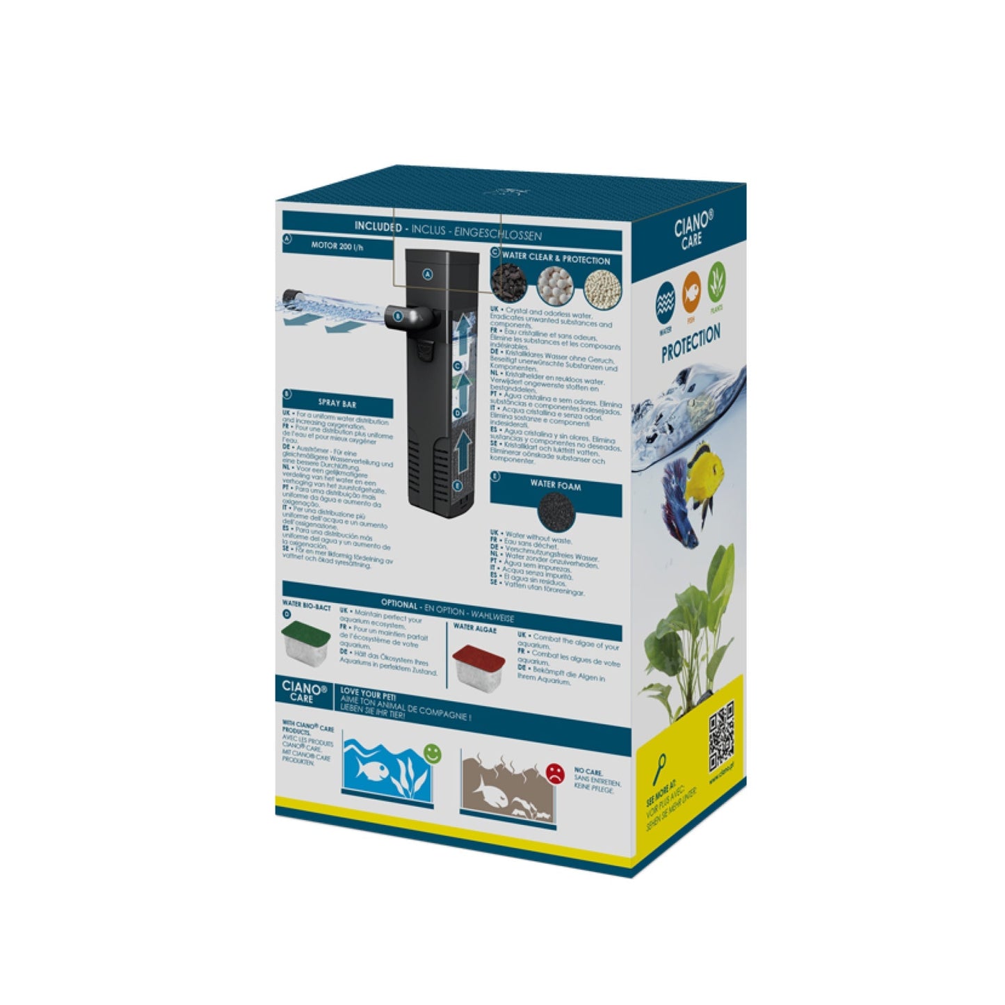 Ciano CF40 Internal Power Filter