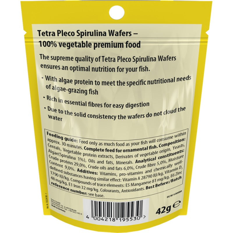 Tetra Pleco Spirulina Wafers 150g