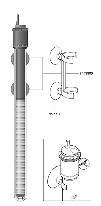 Eheim Thermocontrol Aquarium Heater - Available In 9 Sizes
