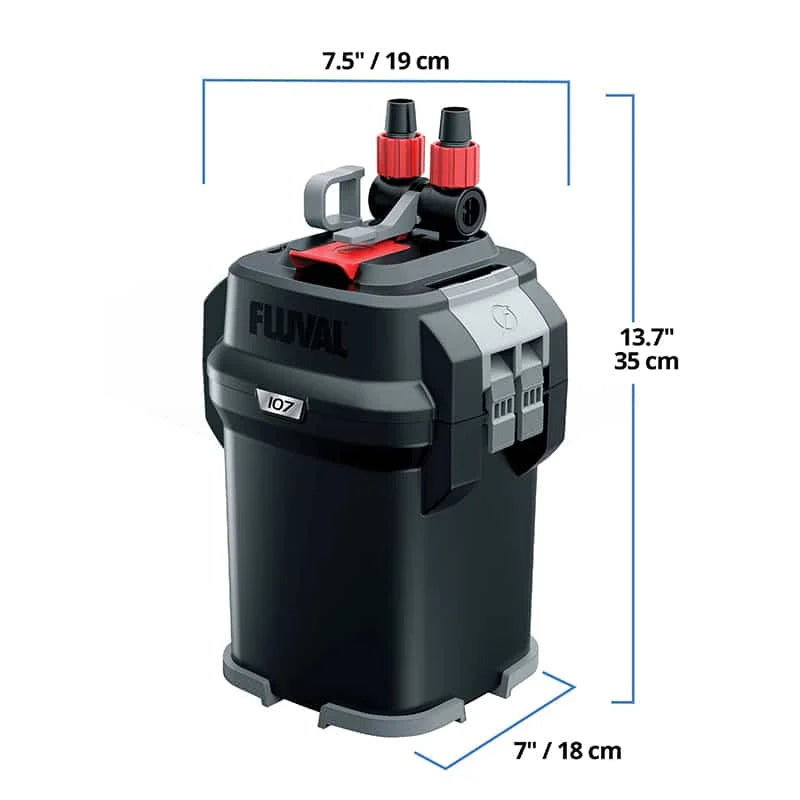 Fluval 107 Canister Filter, 40-130 L