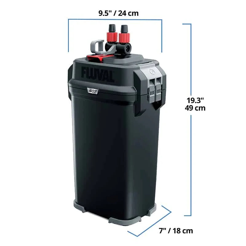 Fluval 407 Canister Filter, 150-500 L