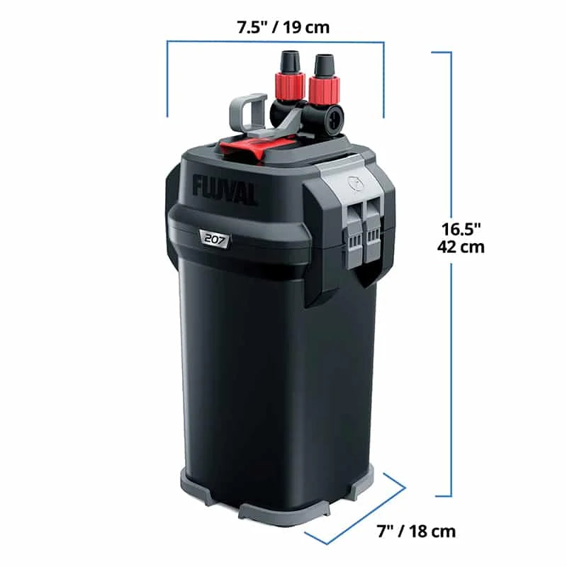 Fluval 207 Canister Filter, 60-220 L